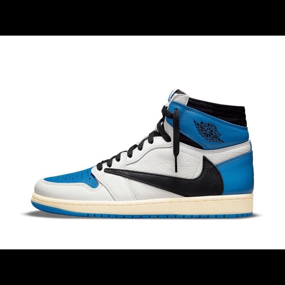 Travis Scott military blue air Jordan 1 read description